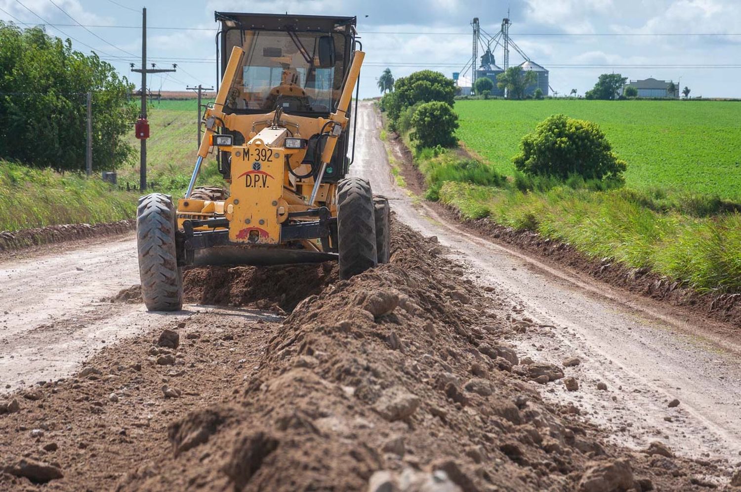 Anuncian inversión  en la recomposición  de la red vial afectada por el mal tiempo