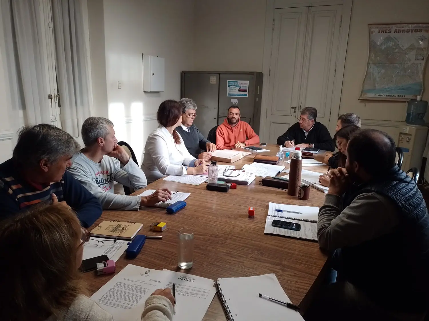 La Comisión de Turismo, Cultura y Deporte se reunió con Facundo Liébana