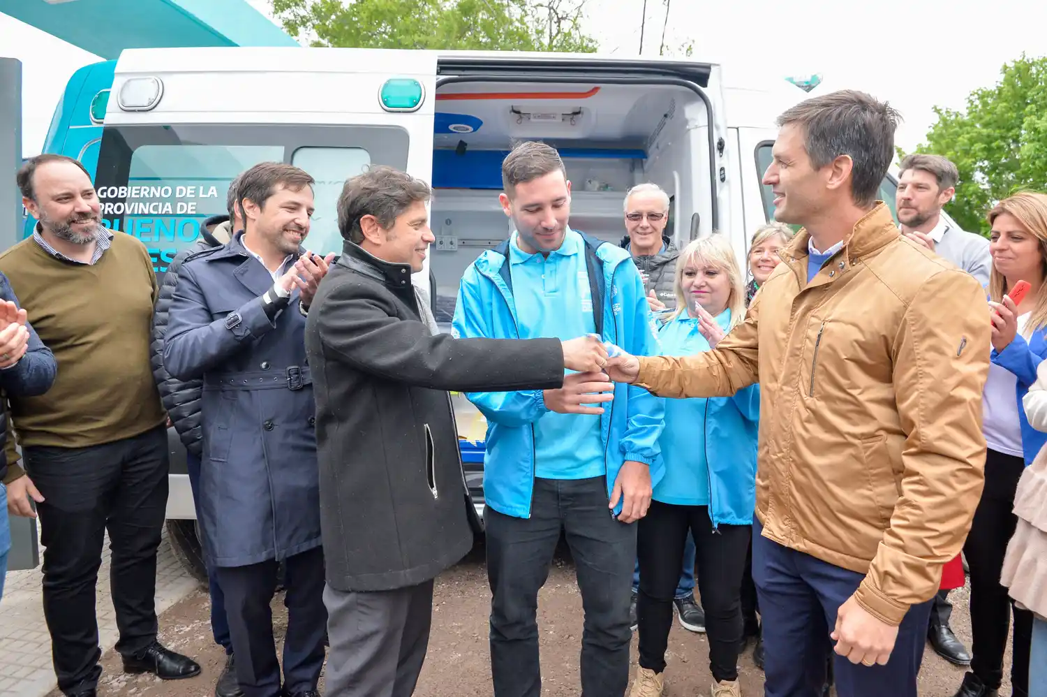 Kicillof: “El Estado es el que garantiza que haya salud, educación y asfalto”
