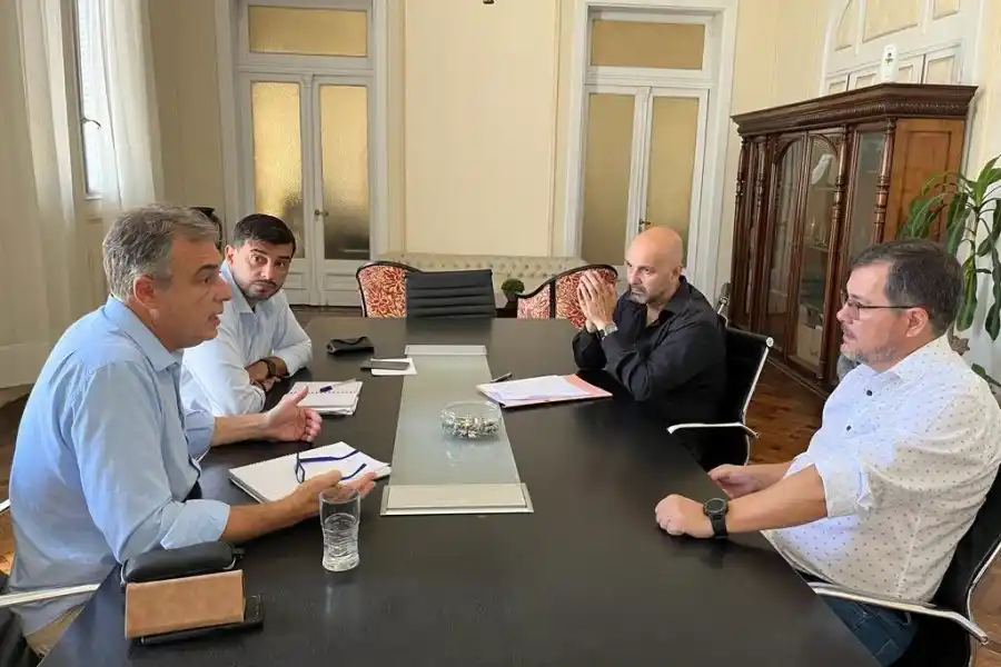 El Intendente y el Ministro de Seguridad mantuvieron un encuentro de trabajo