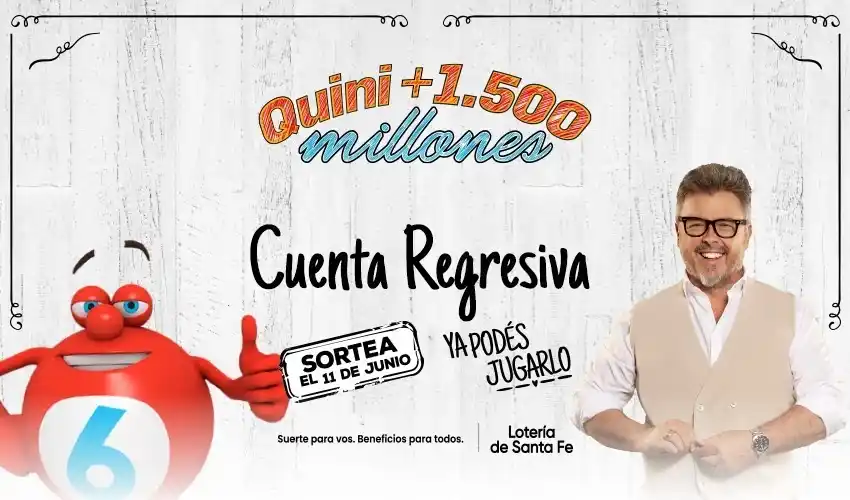 Arrancó la cuenta regresiva para el Quini + 1.500 millones