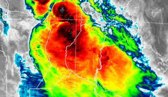 Intensas lluvias en Entre Ríos: hasta cuándo el mal tiempo