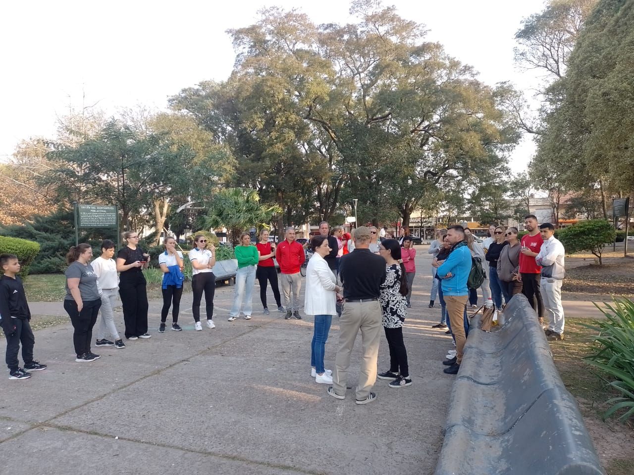 Los docentes de Crespo se manifiestan en el marco del paro provincial