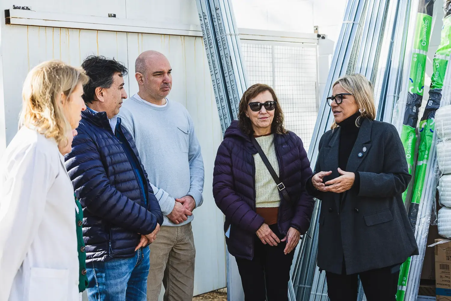 Brown: Municipio articuló donaciones del Parque Industrial para mejorar la infraestructura del Hospital Lucio Meléndez