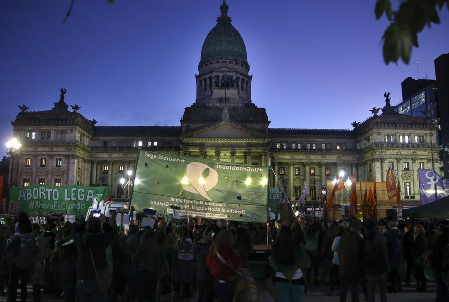 La campaña por el Aborto Legal  apuesta a los expositores y busca  impedir cambios en el proyecto