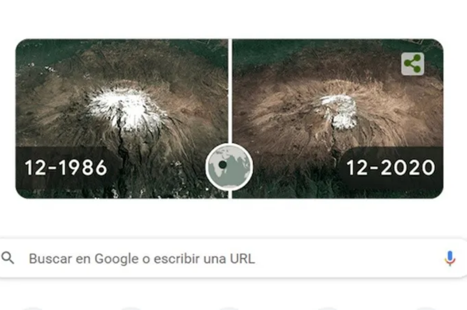 En el Día de la Tierra, Google muestra el impactante daño ambiental en su doodle