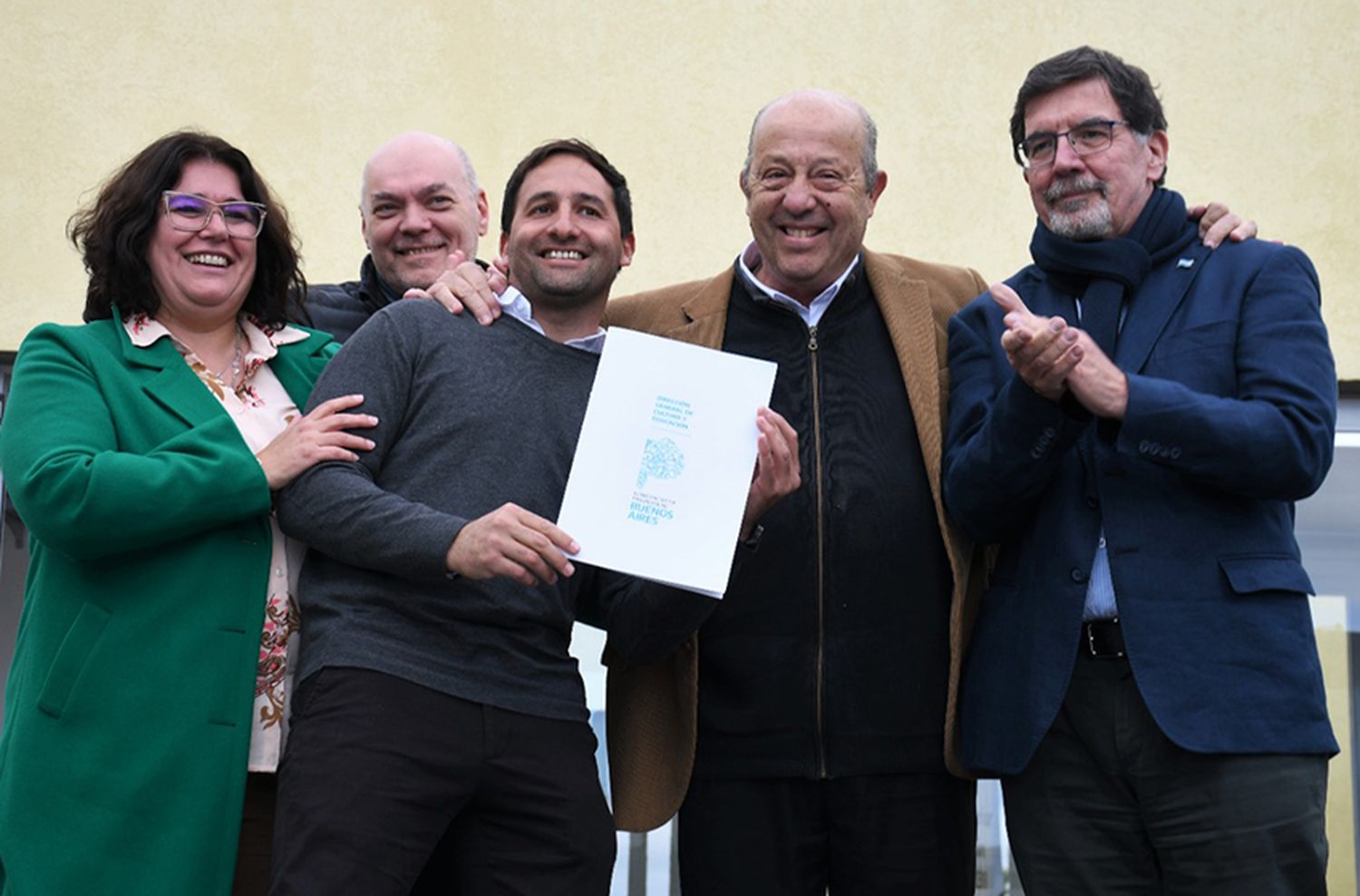 Paredi y el director Sileoni pusieron en marcha el Instituto Superior de Formación Técnica N° 238