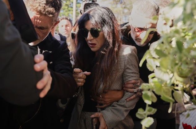Gianinna Maradona llega al juicio por la muerte de Diego para declarar.