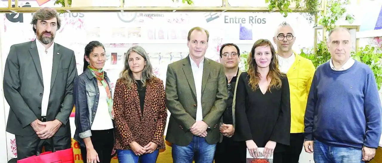 Bordet con los escritores entrerrianos