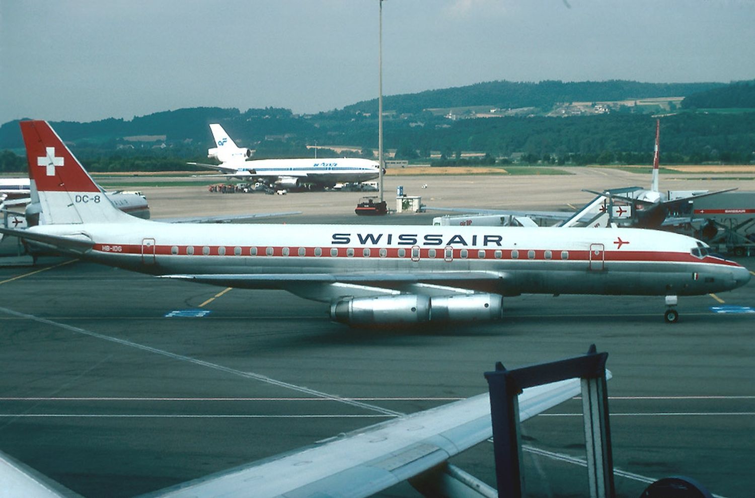 #TBT: Los vuelos de Swissair a Sudamérica en 1971