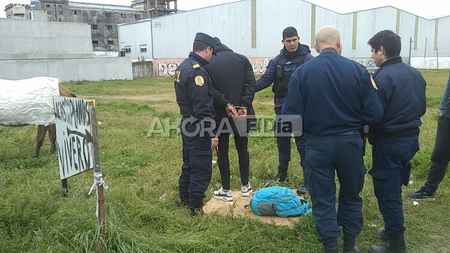 Video: Así capturaron y se llevaron detenido al gualeguaychuense que intentó asesinar a su ex pareja