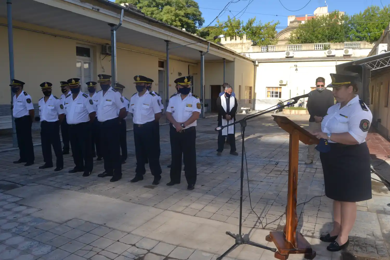 Se realizó un acto por el Día de la Policía