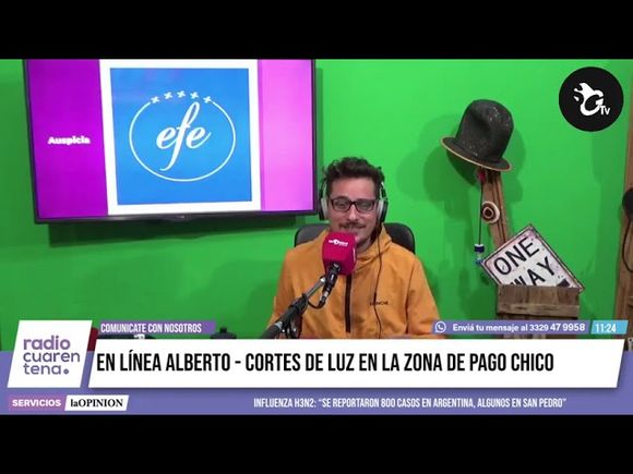Oficina de quejas de #RadioCuarentena: cortes de luz en la zona de Pago Chico