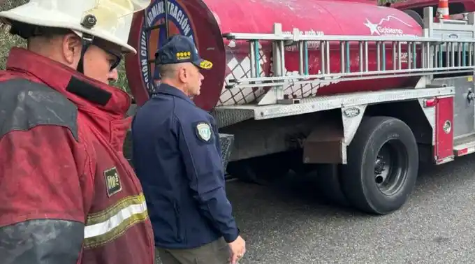 ¡TRAS UN INCENDIO DE VEGETACIÓN! Denuncian SABOTAJE contra el CNE