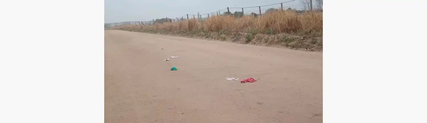 Al no haber cámaras de seguridad en la zona rural, es imposible rastrear el origen de este peculiar hecho.