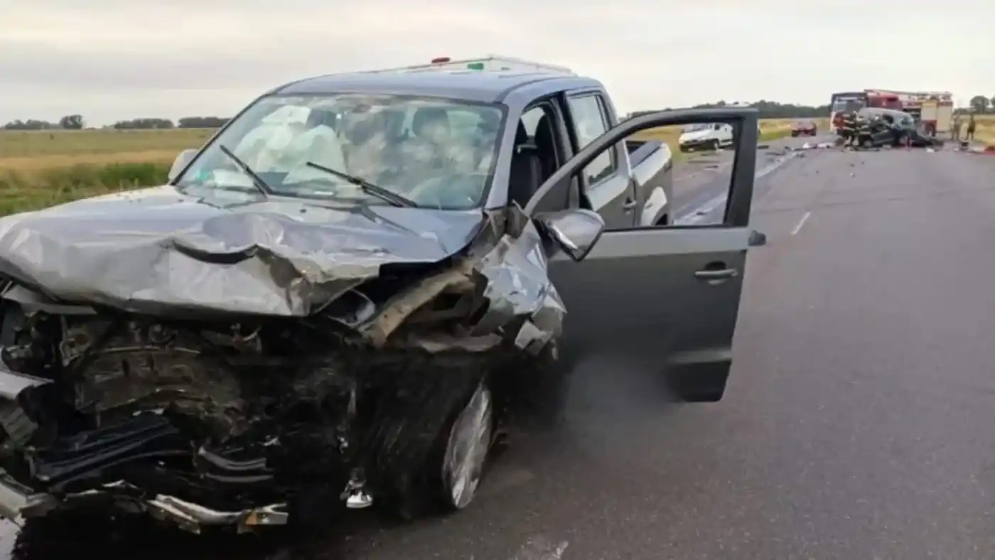 Ya son dos los muertos por el accidente fatal en Ruta 3 altura Las Flores: ¿de dónde eran las víctimas?