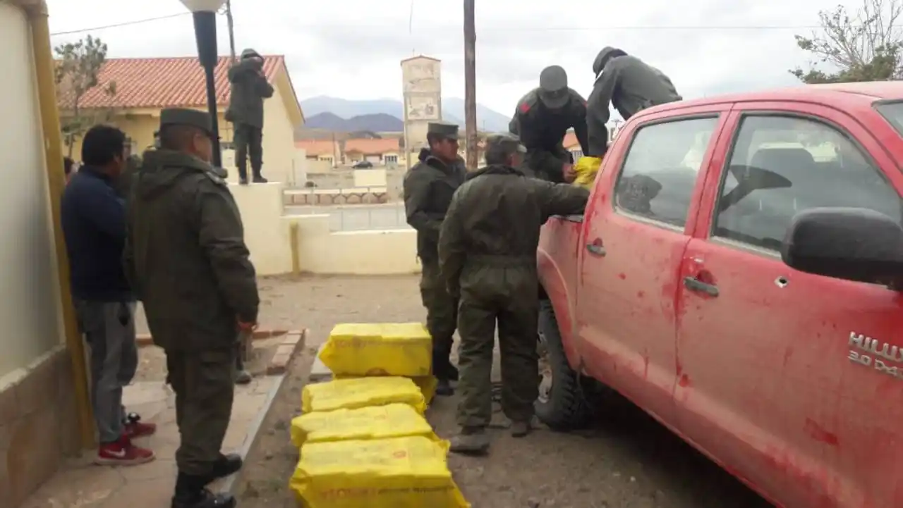 Salta: secuestran casi 190 kilos de marihuana