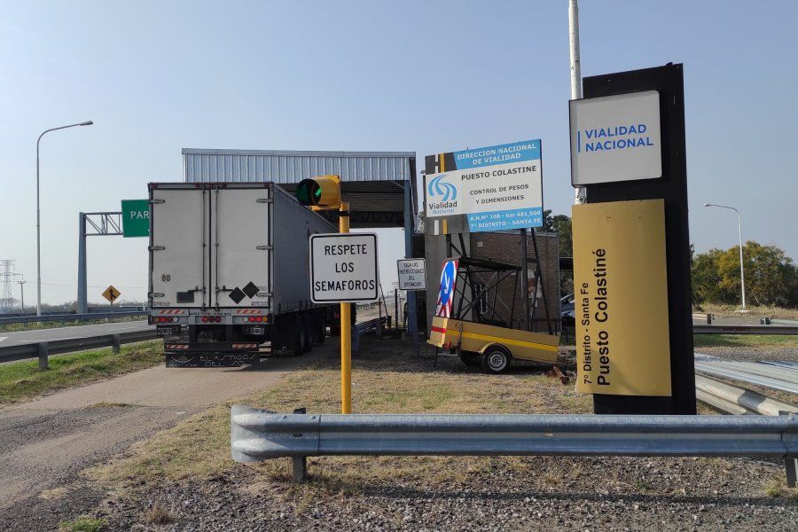 Vialidad Nacional moderniza la balanza de la Autovía Santa Fe - Paraná