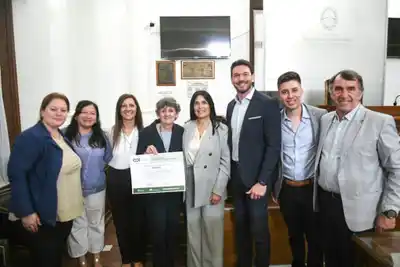 Crespo fue distinguido en el Senado entrerriano por su proyecto de modernización legislativa