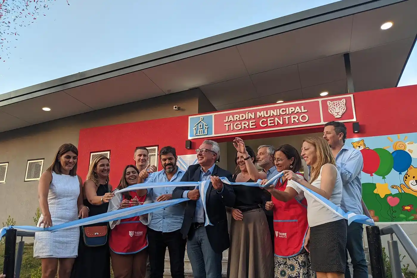 Tigre: Intendente inauguró Jardín Municipal junto a la comunidad educativa