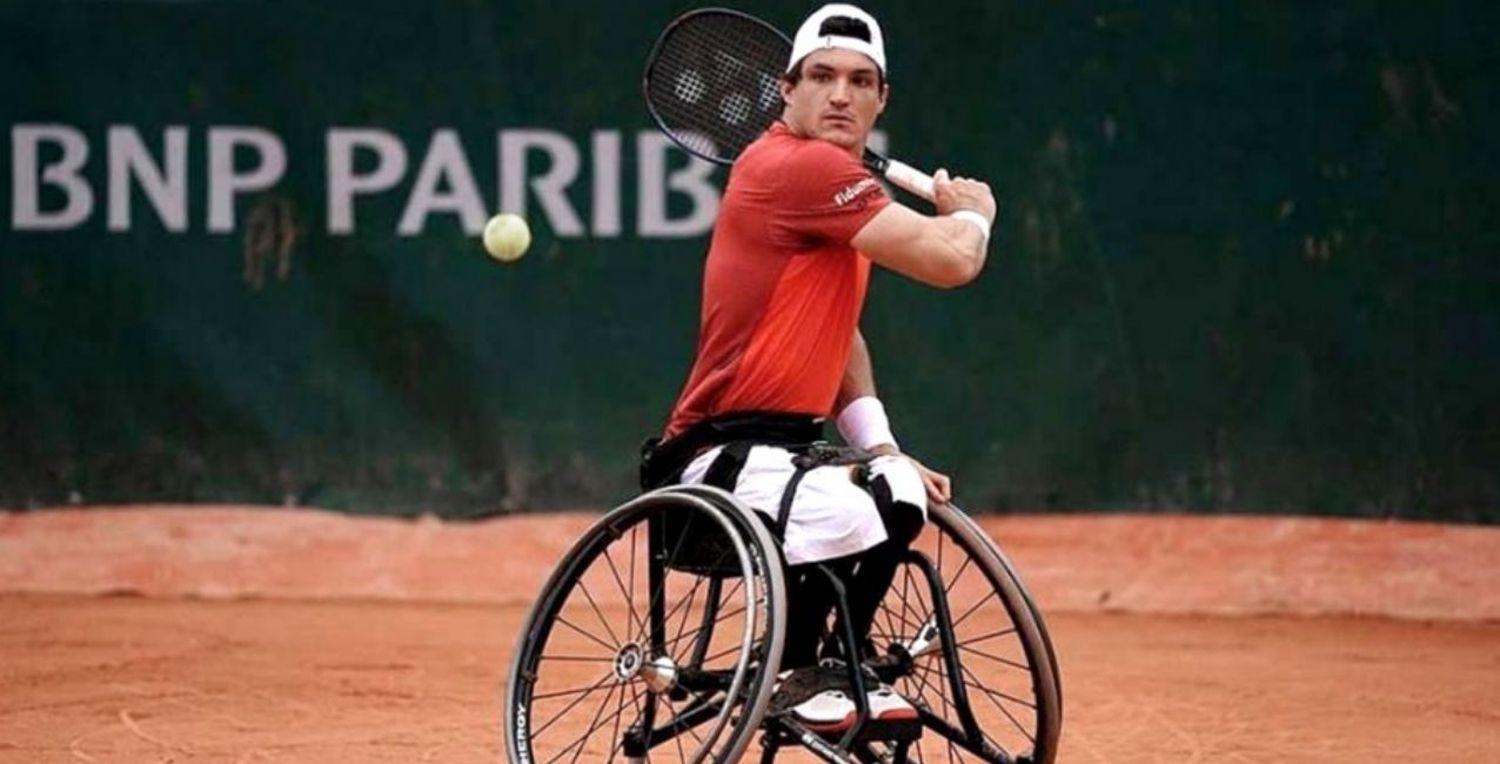 Roland Garros: Gustavo Fernández perdió la final en tenis adaptado