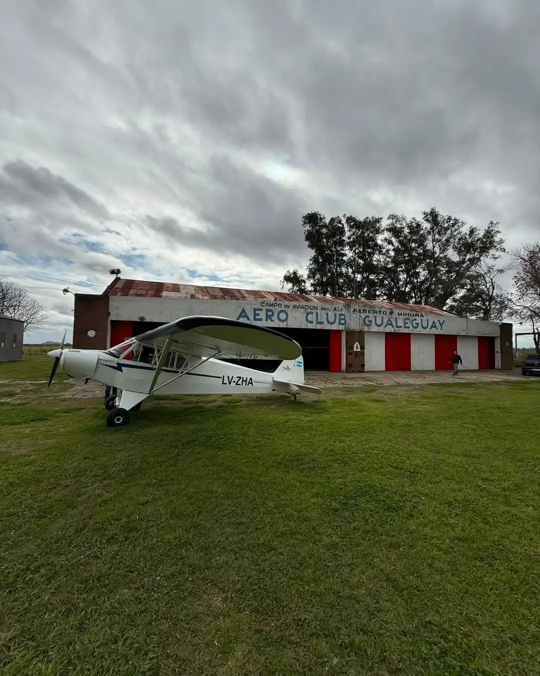 El Piper PA-11 cumplió su revisión anual y el Aero Club avanza con nuevos proyectos