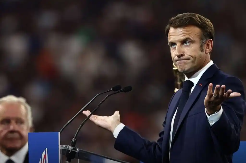 Disgusto del público presente en el  partido inaugural entre Francia y Nueva Zelanda