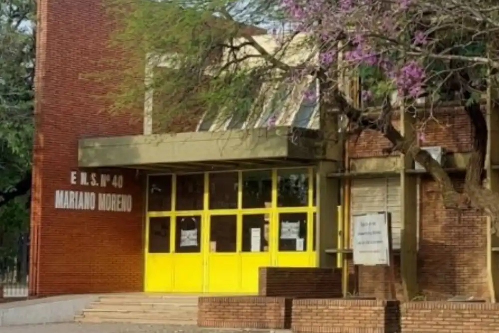 Escuela Mariano Moreno de San Cristóbal.