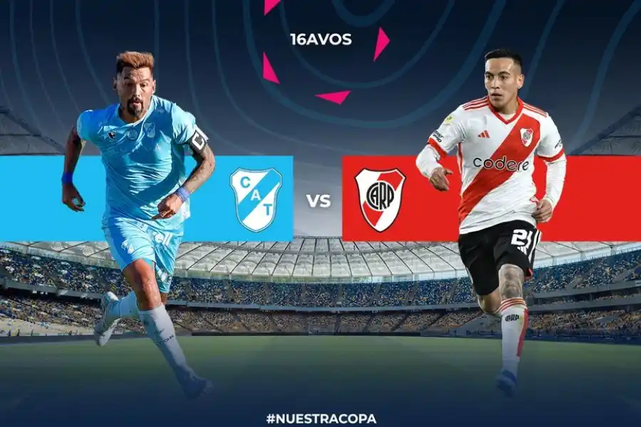 River se mide con Temperley por 16avos. de final de la Copa Argentimna