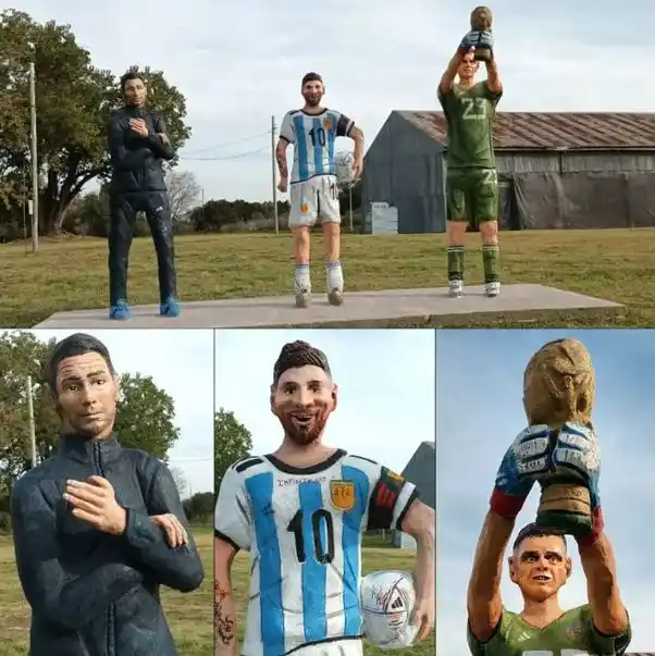 messi scaloni dibu