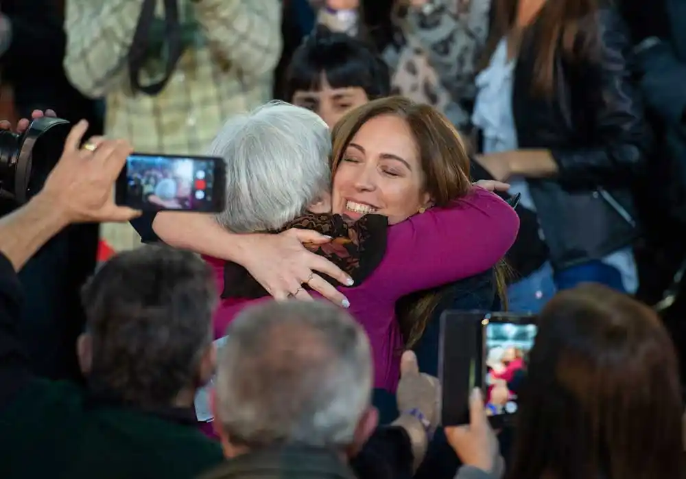 Vidal pidió a los jubilados que vayan a votar: «Vamos para adelante, no para atrás»