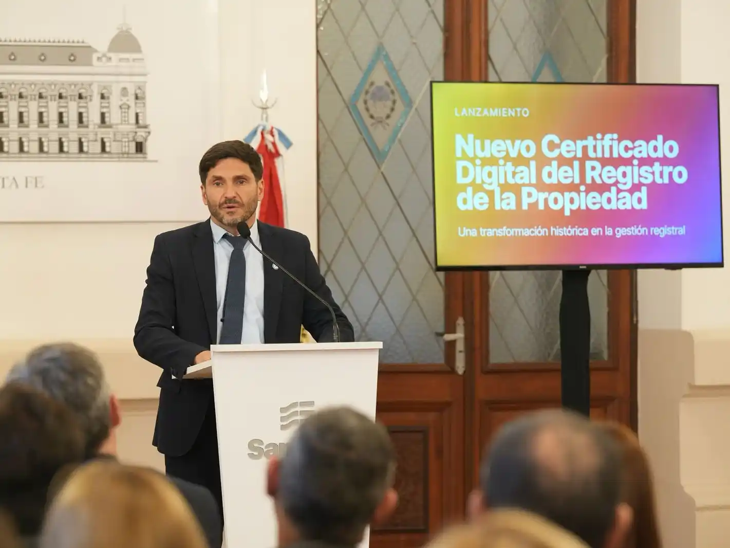La provincia impulsó la digitalización del Certificado del Registro de la Propiedad.