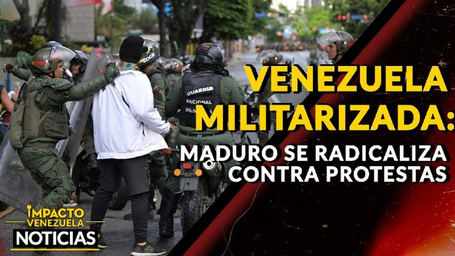 VENEZUELA MILITARIZADA: Maduro se radicaliza contra protestas – VIDEO