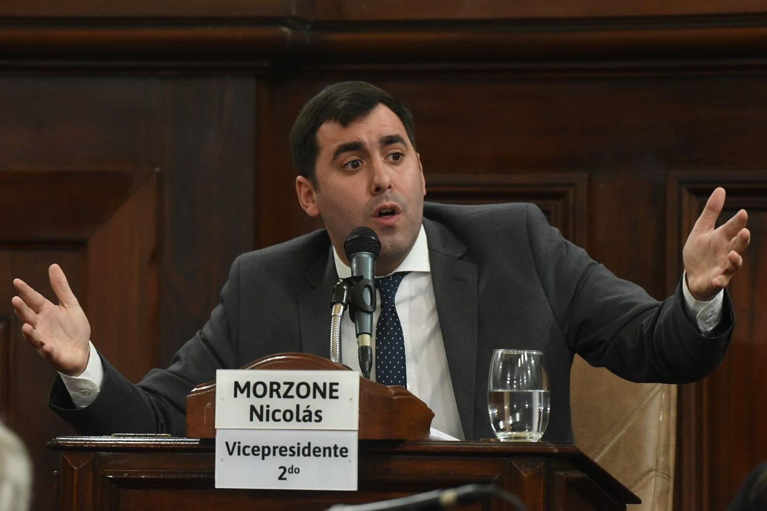 Nicolás Morzone, concejal del PRO en la ciudad de La Plata.