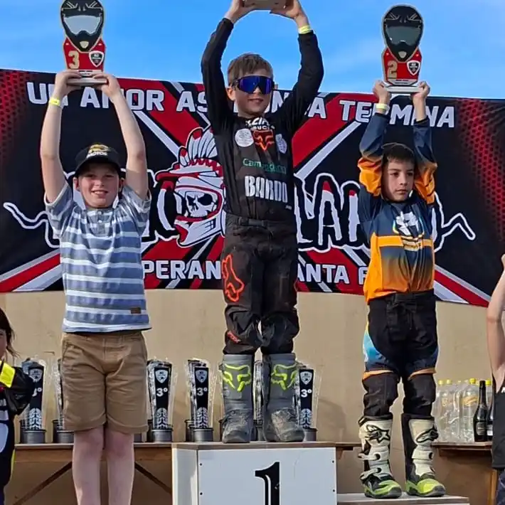 Fermín obtuvo el primer puesto en su categoría.