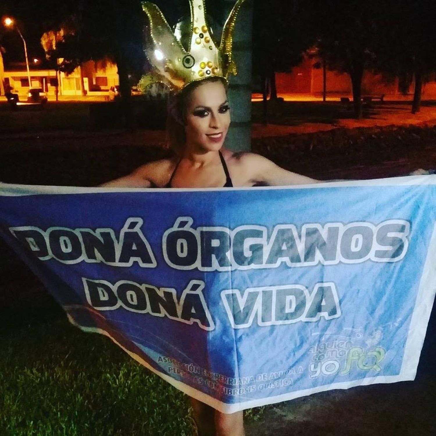 «Bailo celebrando la vida, pero sobre todo mostrando lo que hace posible la donación de órganos»