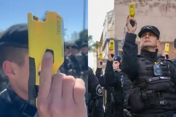 La provincia entregó pistolas Taser para la policía en Rosario