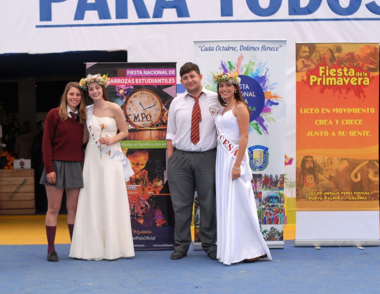Promocionaron las Carrozas Estudiantiles en la Expo Prado 2019 de Montevideo