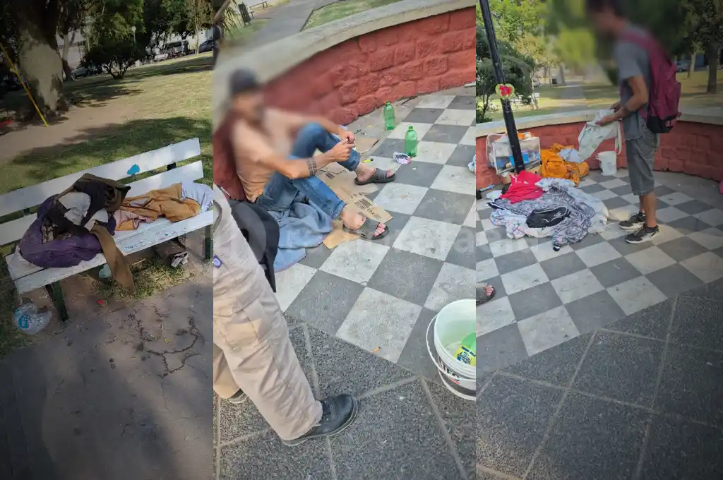 Denunciaron “una ranchada” en plaza 9 de Julio: intervino la policía y la GUR