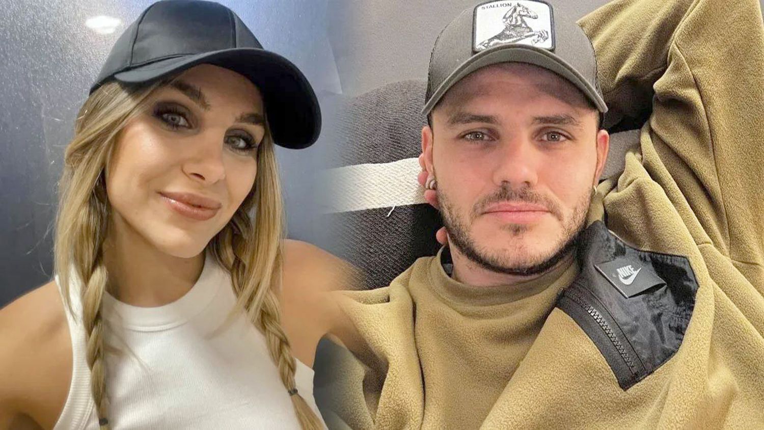 Enojo. Ivana Icardi y Mauro Icardi.