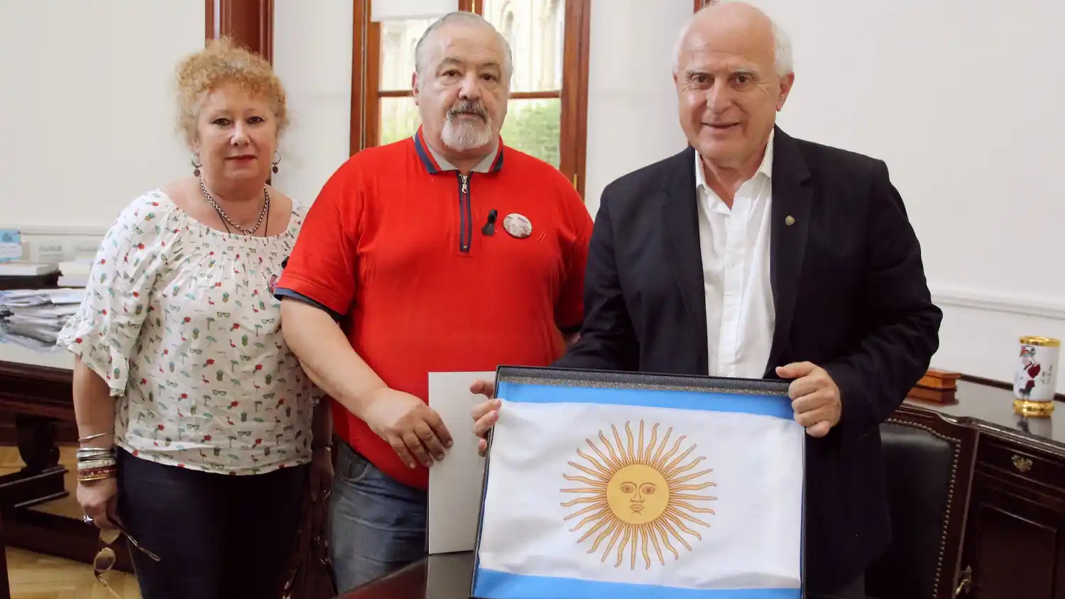 Lifschitz recibió a los padres del submarinista santafesino Germán Suárez
