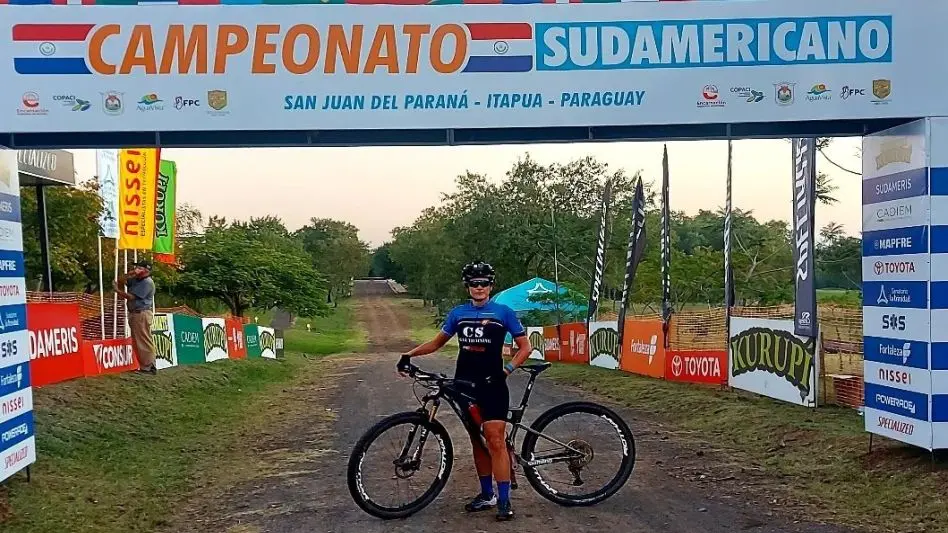 La deportista Corina Butti sumó triunfos de la mano del Mountain Bike
