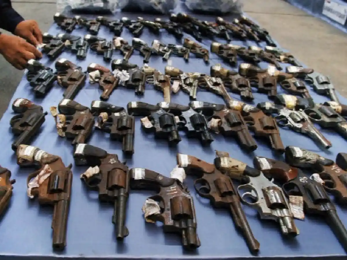 Aseguran que hay 3 millones de armas sin registro en el país