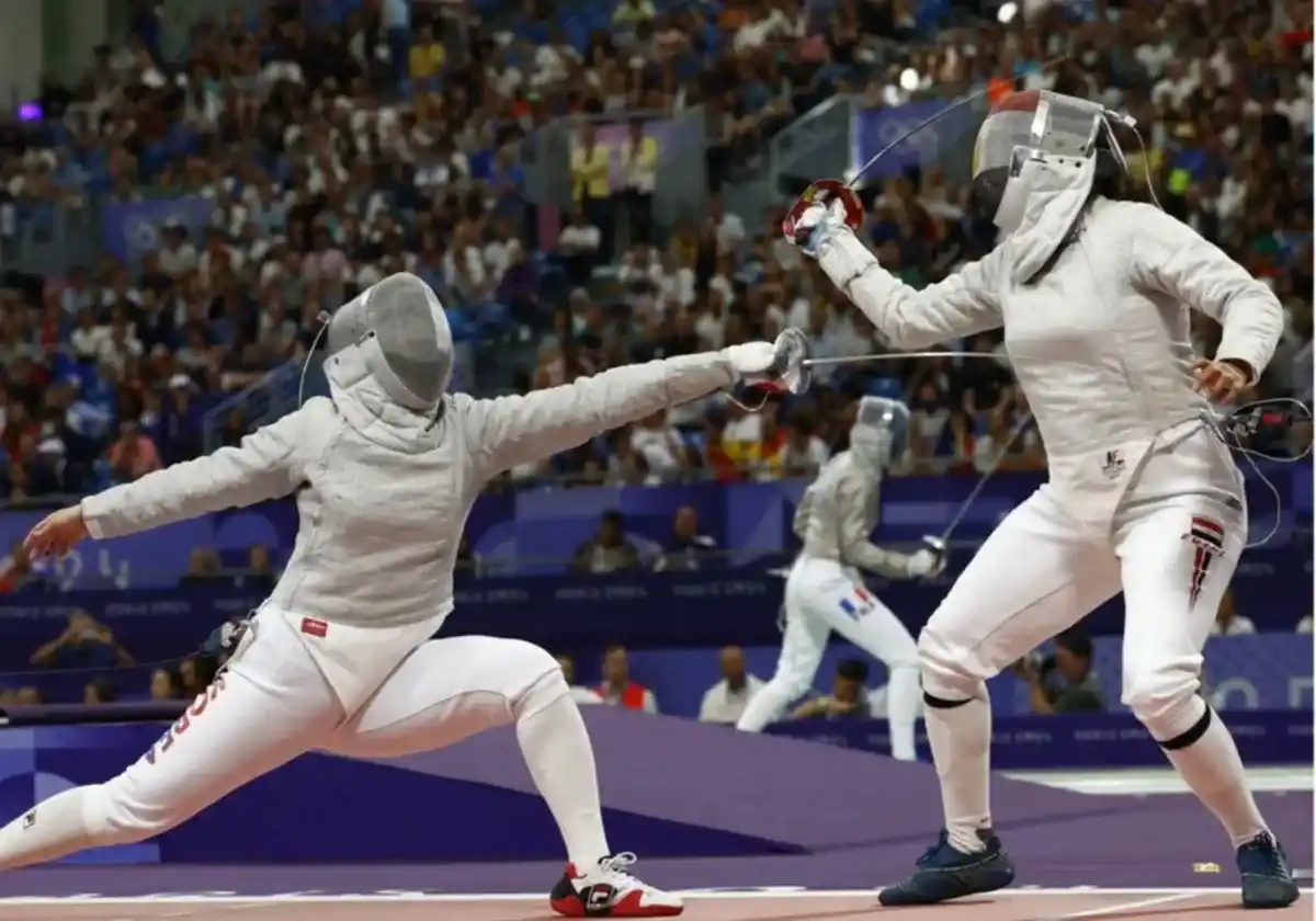 ¿Quién es la esgrimista que compitió en los Juegos Olímpicos estando embarazada de siete meses?