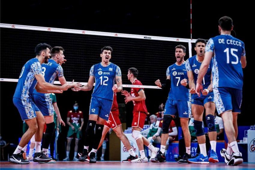Argentina derrotó a Bulgaria con buena actuación de Palacios