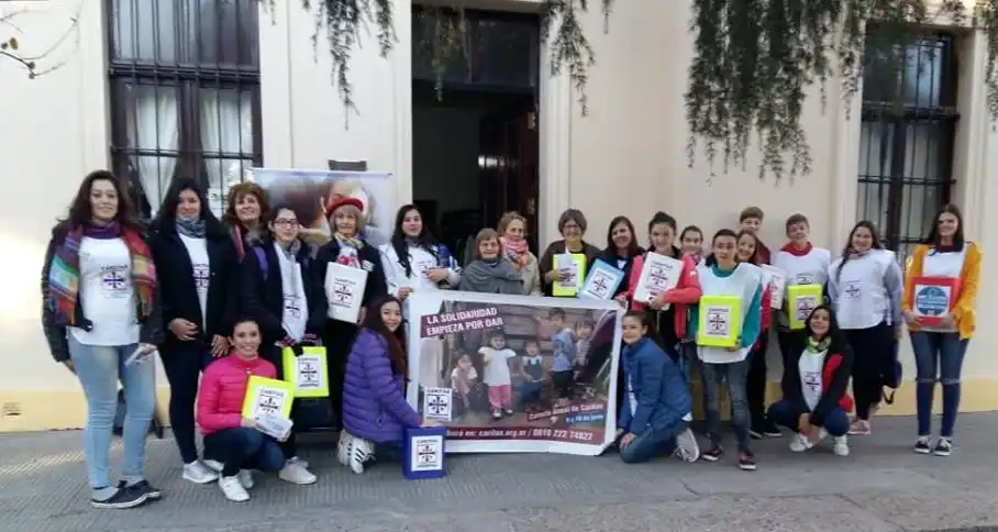 “Hay un clima de más necesidad que coincide con el apuro económico”, reconocen desde Cáritas