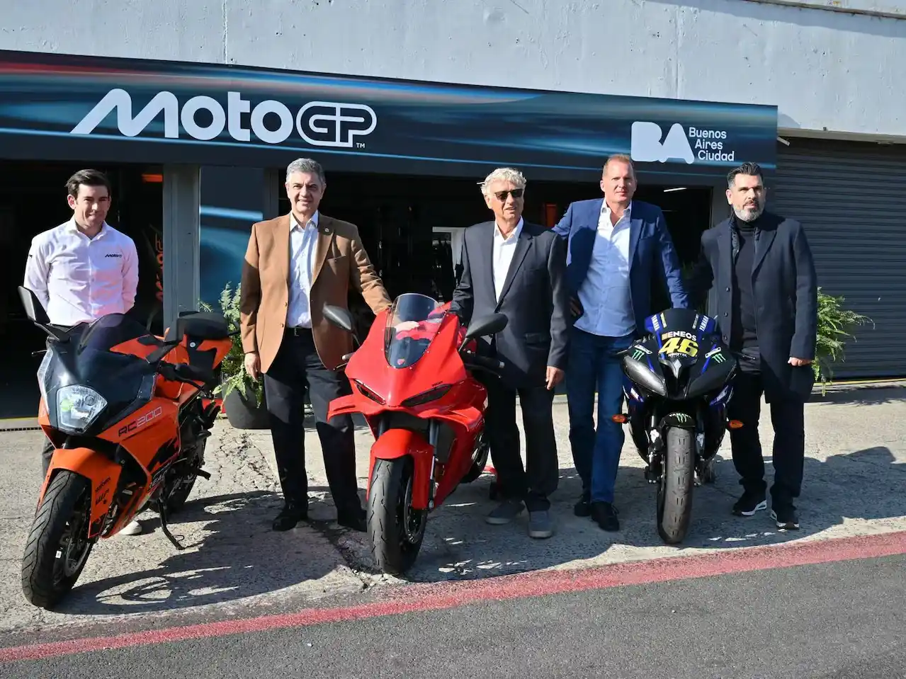 Jorge Macri anunciò el regreso del MOTO GP a CABA.