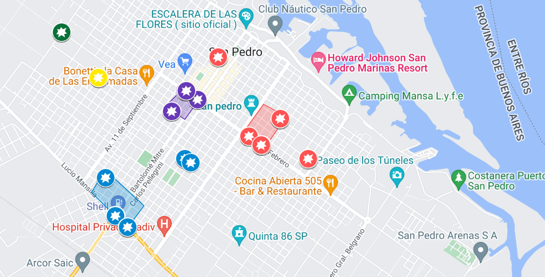 El mapa de los accidentes de tránsito: cuáles son las zonas con más cantidad de choques