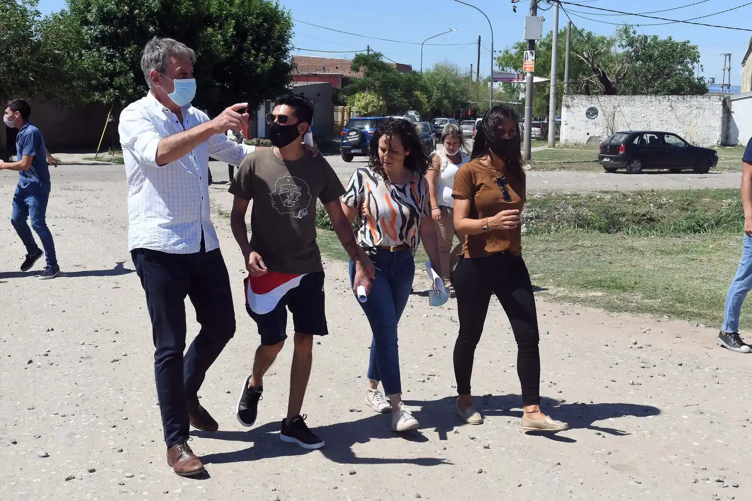 Reactivarán las obras en Santa Rosa de Lima y Padre Atilio Rosso