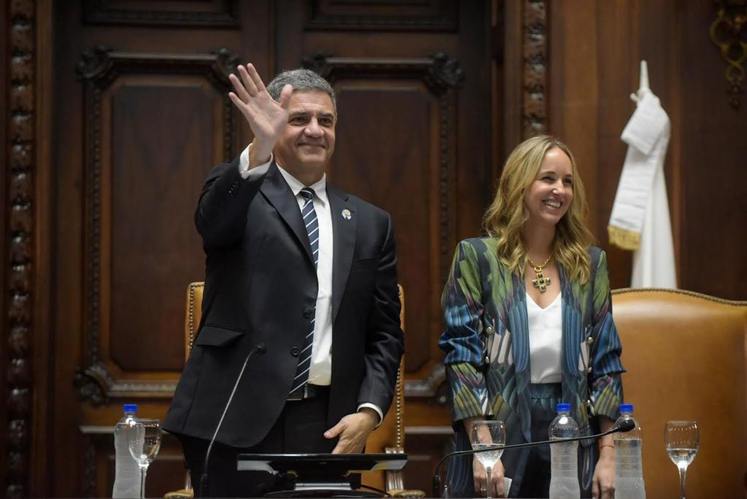 Jorge Macri asumió como jefe de gobierno porteño.